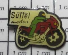 2822 Pin's Pins / Beau Et Rare / MOTOS / SUTTEL MOTOS - Motos