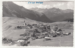 E2292) BERWANG - Tirol - S/W FOTO AK -  Kirche Häuser - Berwang