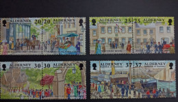 ALDERNEY MONUMENTOS1998 Yv 122/9 MNH - Alderney