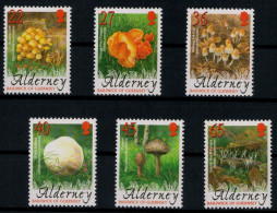 ALDERNEY FLORA 1986 Yv 225/30 MNH - Alderney