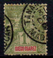 Diego Suarez - 1893 - Type Sage  - N° 50  - Oblit - Used - Oblitérés