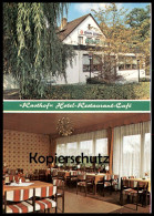 ÄLTERE POSTKARTE WOLFSBURG DETMERODE RASTHOF HOTEL RESTAURANT CAFÉ RATSKELLER EDEL PILS LANDKARTE AK Cpa Postcard - Wolfsburg