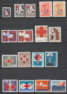 Yougoslavie 17 Timbres Neuf** Sc Bienfaisance - Collections (without Album)