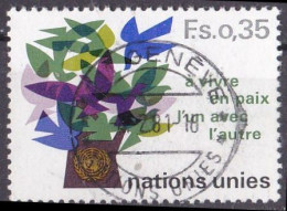 Vereinte Nationen UNO Genf Marke Von 1978 O/used (A2-16) - Oblitérés