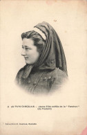 FRANCE - Cancale - Au Pays Cancalais - Jeune Fille Coiffée De La Fanchon ( Du Foulard) - Carte Postale Ancienne - Cancale