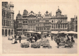 BELGIQUE - Bruxelles - La Grand'Place - Animé - Carte Postale Ancienne - Plätze