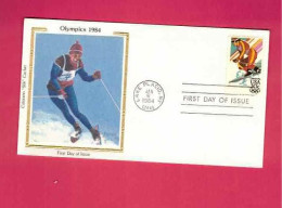 FD De 1984 Des EUAN - YT N° 1510 - Ski Alpin - Hiver 1984: Sarajevo