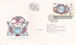 THE PAINTING  COVERS FDC  CIRCULATED 1982 Tchécoslovaquie - Lettres & Documents