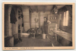 Les Diablerets Intérieur De La Cabane 1912 Animée  Les Ormonts Ormont Dessus Hutte - Ormont-Dessus 