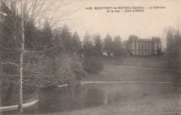 Montfort Le Rotrou (72 - Sarthe) Le Château Et Le Lac - Montfort Le Gesnois