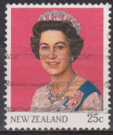 Reine Elizabeth II - NOUVELLE ZELANDE - Portrait - N° 901  - 1985 - Oblitérés