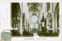 60 - PRECY Sur OISE - Intérieur De L'Eglise - Précurseur - Précy-sur-Oise