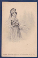 CPA 1 Euro Illustrateur Femme Woman Art Nouveau Circulé Prix De Départ 1 Euro - 1900-1949