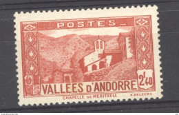 Andorre  :  Yv  85  ** - Ongebruikt