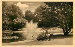 United Kingdom England Leamington Fountain Jephson Gardens - Otros & Sin Clasificación