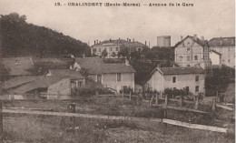 CHALINDREY   Avenue De La Gare - Chalindrey