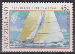 Voile - Coupe De L'America - NOUVELLE ZELANDE - Voilier Kiwi Magic - N° 1155 - 1992 - Oblitérés