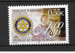 ANDORRE FR ,  No 618 , NEUF , ** , SANS CHARNIERE, TTB . - Nuovi