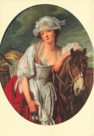 ARTS - Tableau - Greuze (1725-1805) - La Laitière - Carte Postale - Pintura & Cuadros