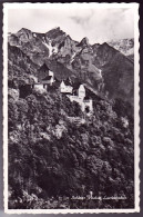 Liechtenstein 1947: Bild-PK / CPI "Schloss Vaduz, Liechtenstein" Zu 190 Mi 226 Yv 201 ⊙ Hotel Schlössle & VADUZ 27.V.47 - Cartas & Documentos