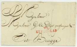 92 ST NICOLAS Pour Bruges Brugge 1798 Vandevoorde Departement De L'Escaut - 1792-1815: Départements Conquis