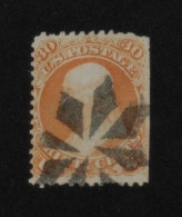 USA 1861, Benjamin Franklin, President, Mi #24, Used, CV: €140 - Used Stamps