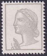 FRANCE  VARIETES N°1263 H  Rouge Omis  Qualité:** Cote:50 - 1960 Marianne Of Decaris