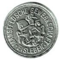 ALLEMAGNE / NOTGELD / MANSFELDSCHE GEWERKSCHAFT EISLEBEN / 10 PFENNIG / 1917 / ZINC / 22.85 Mm  / 3.14 G - Monetary/Of Necessity