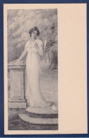 CPA 1 Euro Femme En Pied Femme Woman Art Nouveau Non Circulé Prix De Départ 1 Euro - 1900-1949
