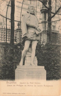 BELGIQUE - Bruxelles - Square Du Petit Sablon - Statue De Philippe De Marnix De Sainte Aldegonde- Carte Postale Ancienne - Piazze