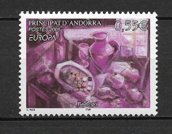 ANDORRE FR ,  No 608 , NEUF , ** , SANS CHARNIERE, TTB . - Nuevos