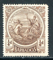 BARBADES- Y&T N°103- Oblitéré - Barbados (...-1966)