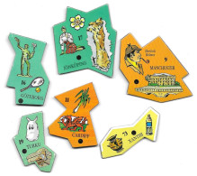 Lot De 6 Magnets Europe - Turismo