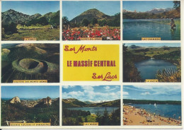 CPM  France Auvergne Rhône Alpes  63 Puy De Dôme   Souvenir D’Auvergne En 8 Vues - Saluti Da.../ Gruss Aus...