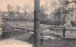 SAINT-SAENS (Seine-Maritime) - Pisciculture De L'Abbaye - Ecrit 1913 (2 Scans) - Saint Saens