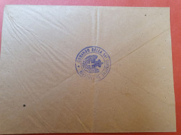 Italie - Cachet Militaire Au Dos D'une Enveloppe - J 130 - Military Mail (PM)