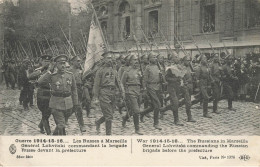 Marseille * Les Russes , Le Générale Lohvitski Commandant La Brigade Russe * Russie Russia * Ww1 Guerre 14/18 War - Non Classés