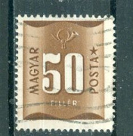 HONGRIE - Timbre-Taxe N°193 Oblitéré. Filigrane Etoile Multiple. - Postage Due