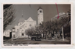 CHILE - VALPARAISO, Plaza  Victoria, 1959, Omnibus - Chili