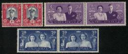 SOUTH AFRICA UNION, 1947, Mint Never Hinged Stamps, Royal Visit, 181-186,  #2447 - Unused Stamps