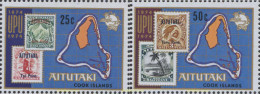 53316 MNH AITUTAKI 1974 CENTENARIO DE LA UNION POSTAL UNIVERSAL - Aitutaki