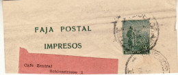 ARGENTINA 1911 WRAPPER SENT / PART / - Brieven En Documenten
