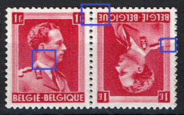 TB 22  **  T1  2 Points Cou Et T2LV 11  Griffe Et Croix Marge Gauche - 1931-1960