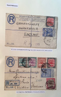 1908-54 Fine Collection Of Sudan „REGISTERED LETTER“ Postal Stationery On 21 Exhibition Pages (camel Egypt Used Mint - Sudan (...-1951)