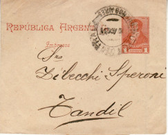 ARGENTINA 1892 WRAPPER SENT - Cartas & Documentos