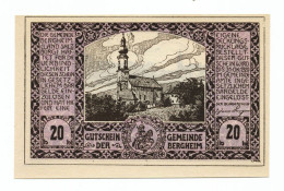 AUSTRIA - 20 Heller 1920. (Bergheim), UNC (A087) - Oesterreich