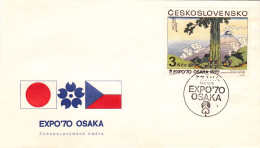 PRAHA:: EXPO. 70 OSAKA, COVER, UNUSED,1974, CZECHOSLOVAKIA - 1970 – Osaka (Japón)