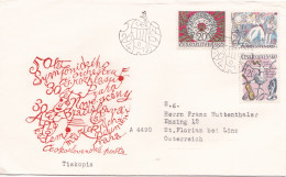 MIUSIC COVERS FDC  CIRCULATED 1970 Tchécoslovaquie - Storia Postale