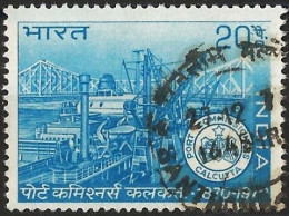 India 1970 - Mi 508 - YT 307 ( Centenary Of Calcutta Port Trust ) - Usados