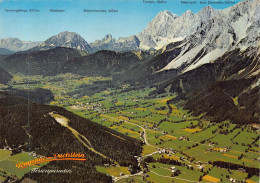 Ramsau Am Dachstein, Steiermark Mit Ramsau-Kulm Rechts Unten Und Ramsau-Ort Links Mitte (153) - Ramsau Am Dachstein